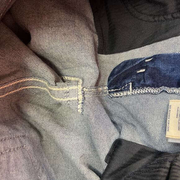 Miss Me Jeans Women's 29x33 (8) Blue Straight Embellished Angel Wings Blingy - Picture 9 of 15